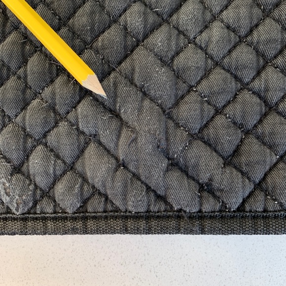 Schneider’s Dura-Tech Quilted Saddle Pad With Half-Back Synthetic Fleece Padding - Picture 7 of 10